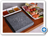 seafood platter on wooden board